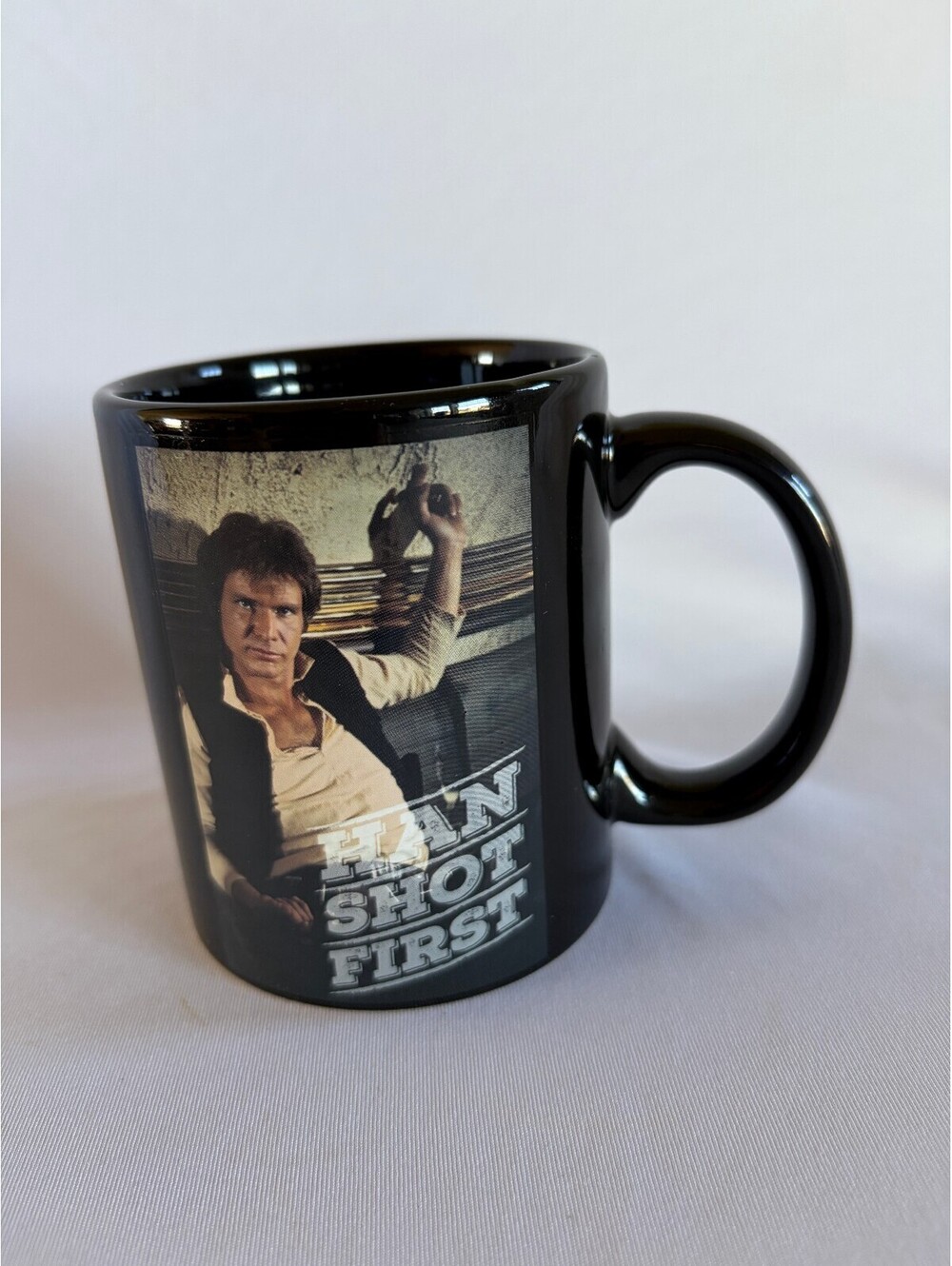 Star Wars Han Solo Shot First Ceramic Coffee Mug 2016 Lucasfilm
